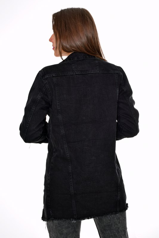 Γυναικείο Τζιν Jacket Oversized 02324