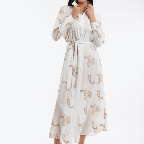 Γυναικείο Φόρεμα Maxi με Paisley Print 2400224